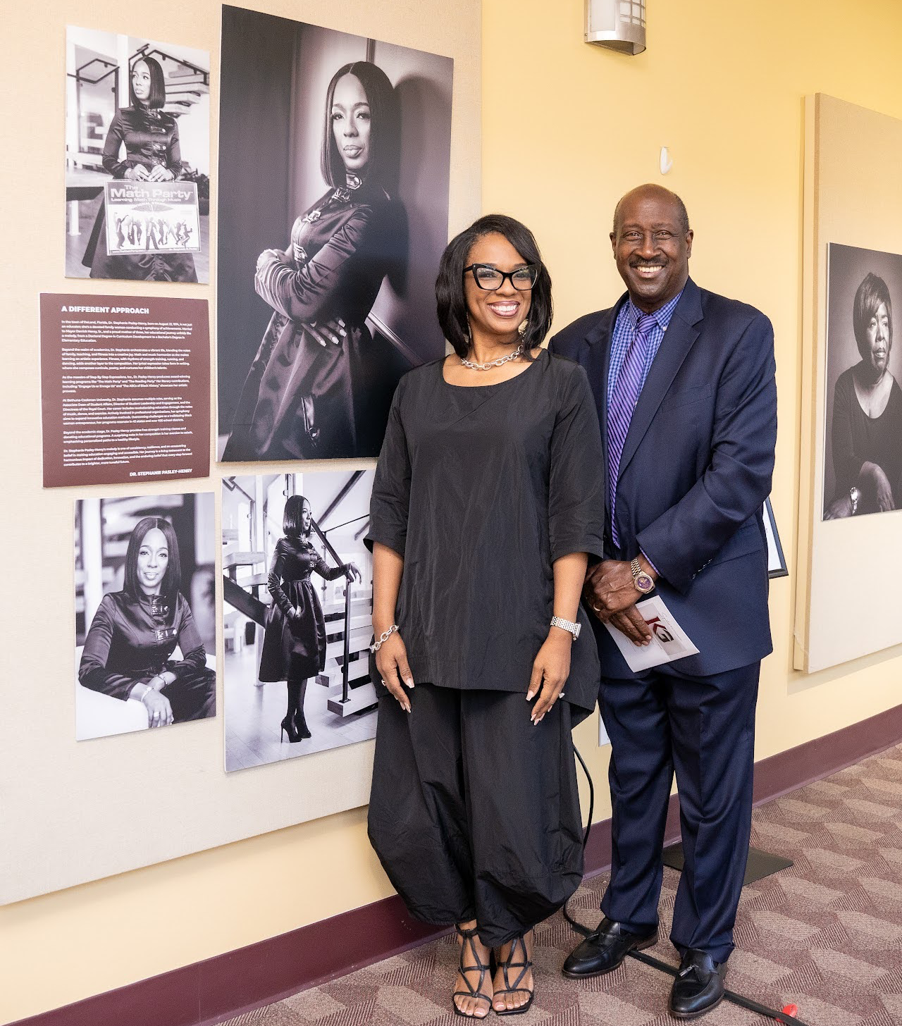 The Mary McLeod Bethune Center for the Study of Women and Girls and the Carl Swisher Library are co-hosting a new portraiture exhibition on the campus of Bethune-Cookman University.