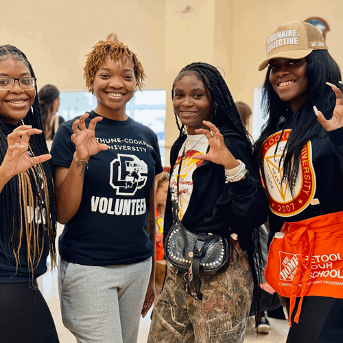 B-CU Celebrates Day of Service with Home Depot's "Retool Your School"